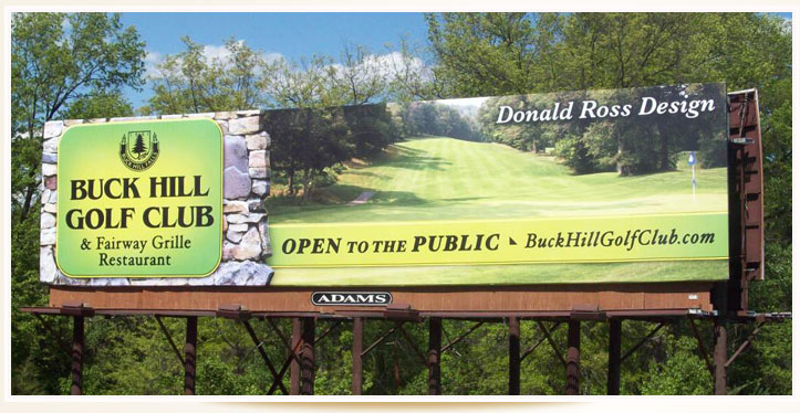 Bushkill Falls Billboard